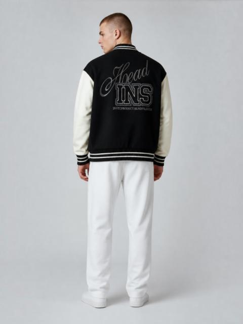 NUMBER (N)INE BRTH x Number (N)ine Head Instic Letterman Jacket