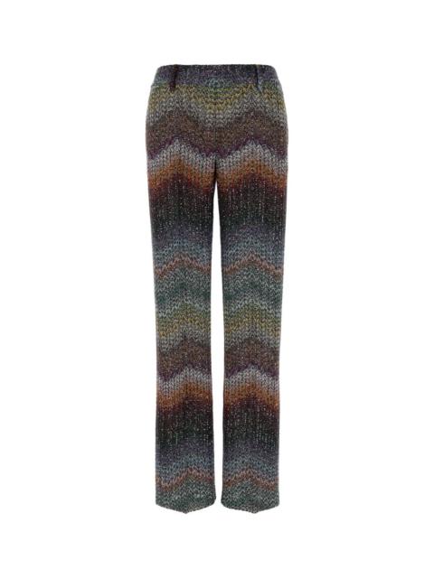 Missoni Missoni Women Embroidered Viscose Blend Pant