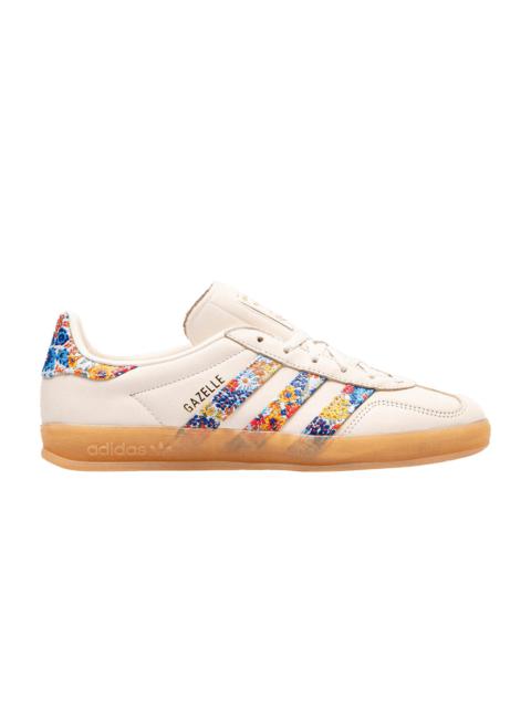 adidas Liberty London x Wmns Gazelle Indoor 'Floral Embroidery - Off White'
