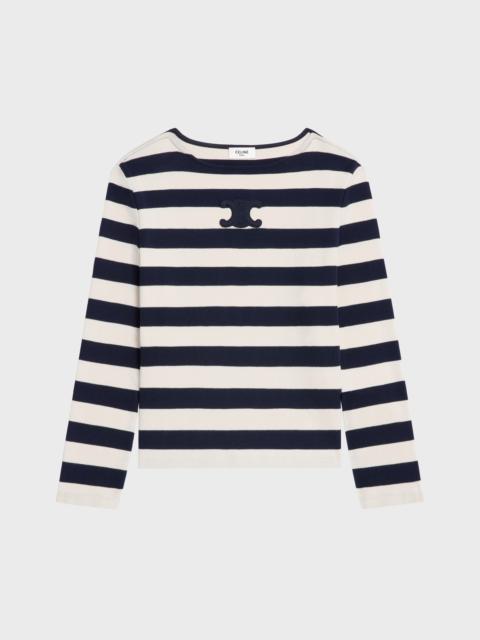 CELINE marinière T-shirt in jersey
