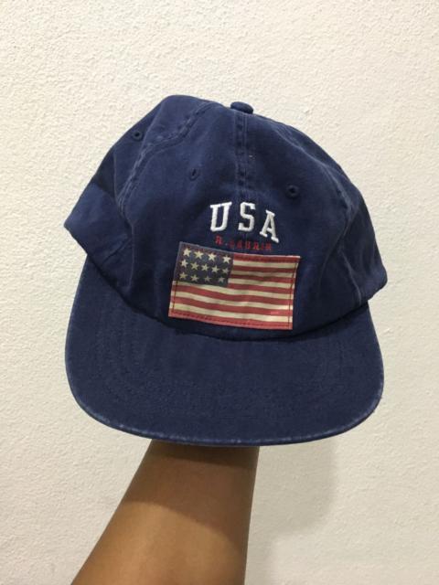 Other Designers Vintage - American Flag Cap By Polo Ralph Lauren