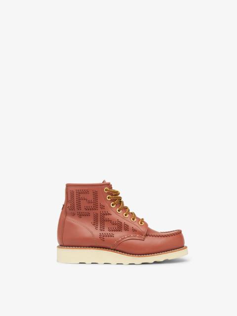 FENDI Fendi & Red Wing Boots