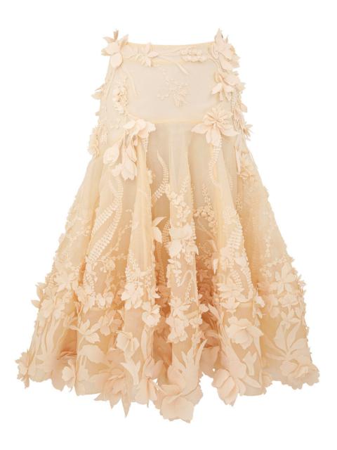 Zimmermann HYPNOTIC APPLIQUE MIDI SKIRT