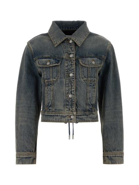 Alexander McQueen Alexander Mcqueen Women Denim Jacket