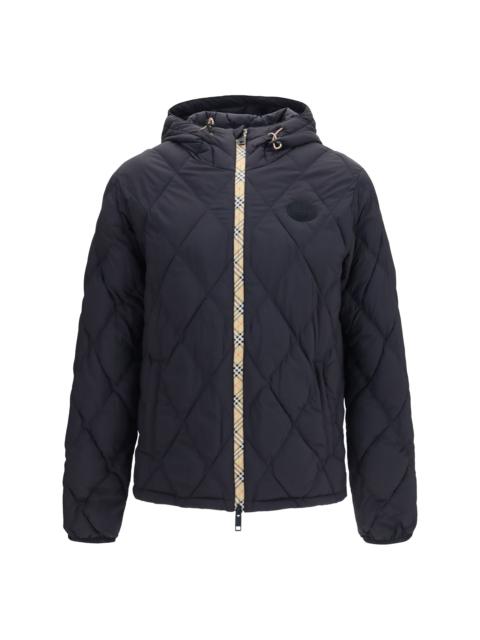 Burberry Burberry Doversgreen Nylon Down Jacket Black