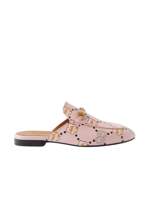 GUCCI Kawaii GG Princetown Loafers