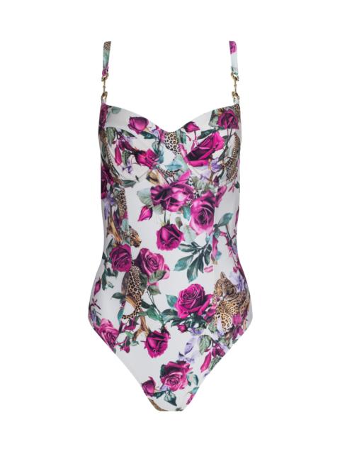 L'AGENCE Amie Bandeau One-Piece Swimsuit
