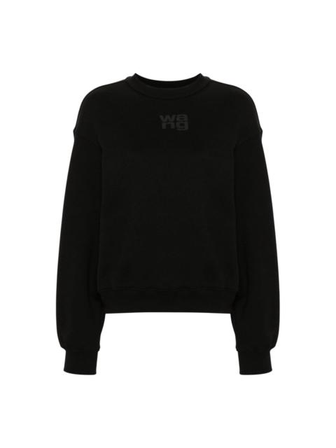alexanderwang.t Essential Terry Crew Sweatshirt