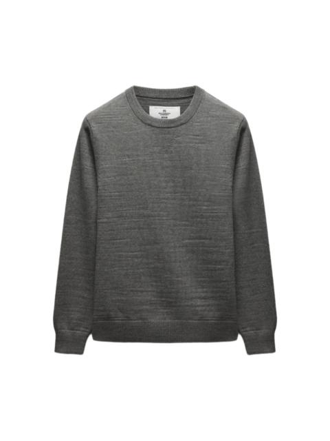 Reigning Champ Cotton Slub Laurel Crewneck Heather Carbon