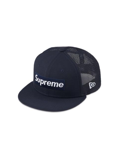 Supreme Supreme Box Logo Mesh Back New Era 'Navy'