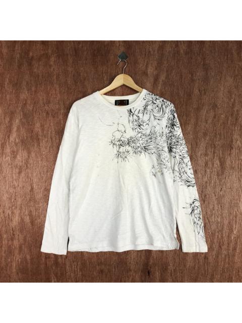 Other Designers Japanese Brand - Oriental Brand Dragon Long Sleeve Shirts