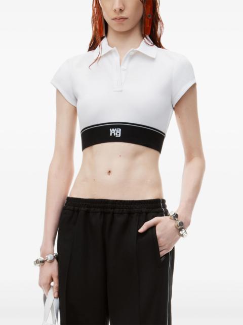 alexanderwang.t T BY ALEXANDER WANG Women Cheerleader Polo Top