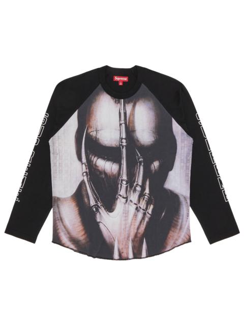 Supreme Supreme H.R. Giger Raglan Long-Sleeve Top 'Black'