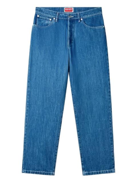 KENZO Botan striped jeans