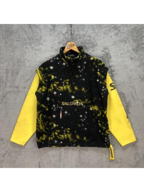 Other Designers Vintage - SALOMON GALAXY QUARTER ZIP CENTER LOGO FLEECE #6889-42