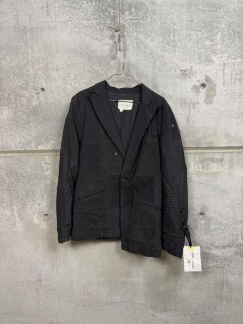 Greg Lauren Greg Lauren Workwear Tux Ollie Patchwork Blazer