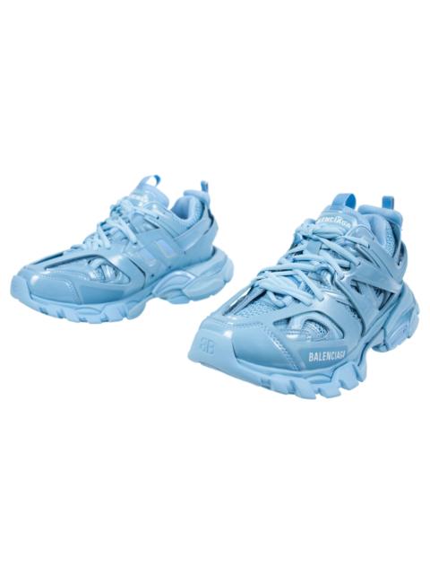 BALENCIAGA TRACK SNEAKERS IN METALLIC INDIGO