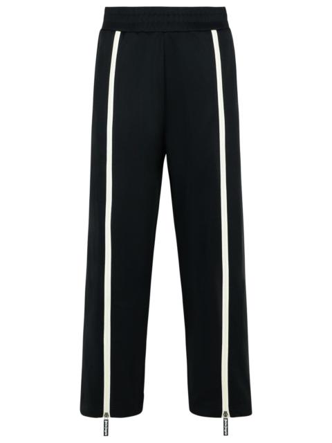 Palm Angels Track' Black Polyester Blend Pants Men