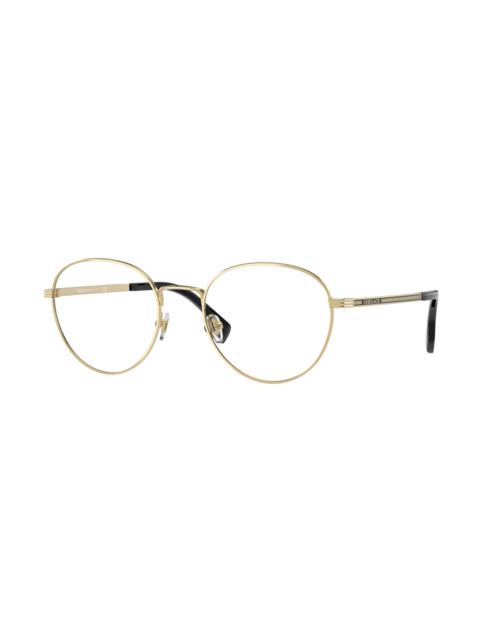VERSACE Versace Demo Round Men's Eyeglasses VE1279 1002 53