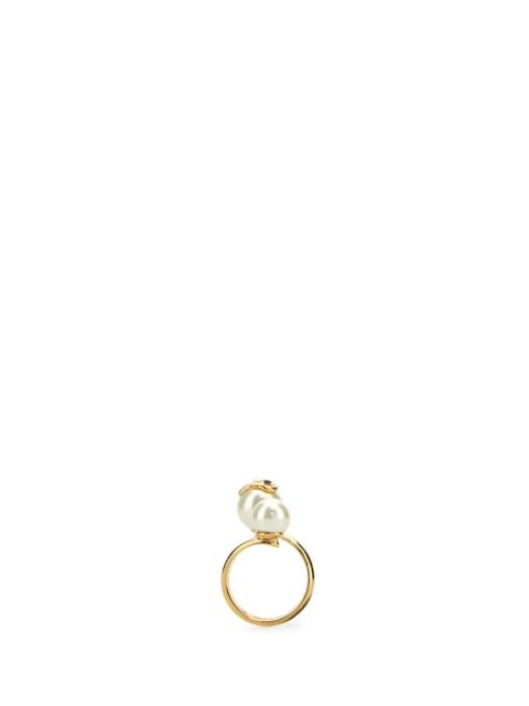Valentino Valentino Garavani Women Gold Metal Vlogo Signature Ring