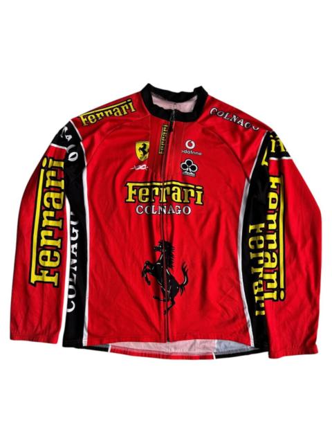 Ferrari VERY RARE VINTAGE SHIRT JERSEY CYCLING FERRARI COLNAGO