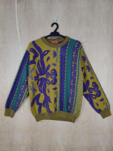 Other Designers Vintage - Zaragoza (Italy) Yellow/Green /Purple Knitwear #S314