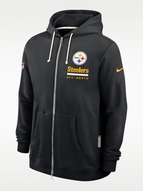 Nike Pittsburgh Steelers Utility Player Sideline Men's Nike Dri-FIT NFL Full-Zip Hoodie