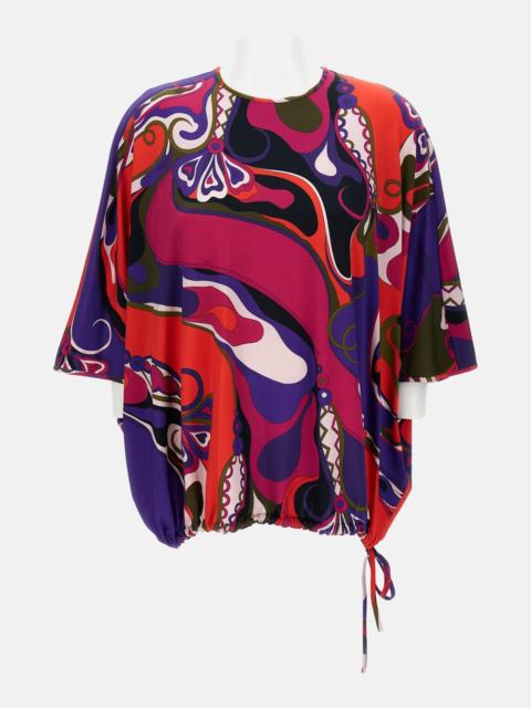PUCCI Satin jersey blouse