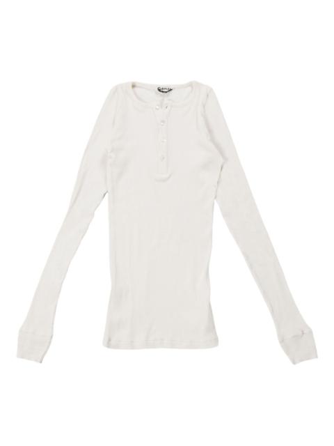 AURALEE cotton sweater