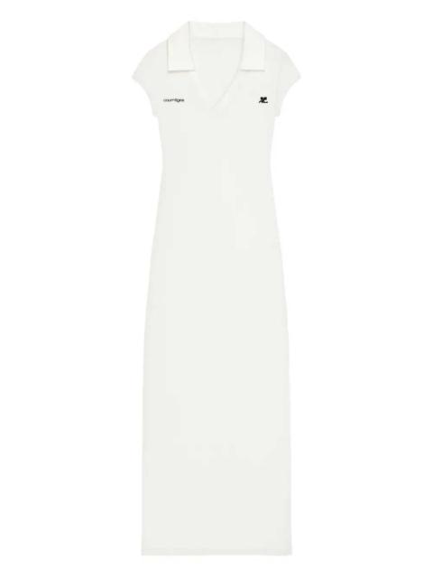 courrèges Courreges Women Long Dress With Logo