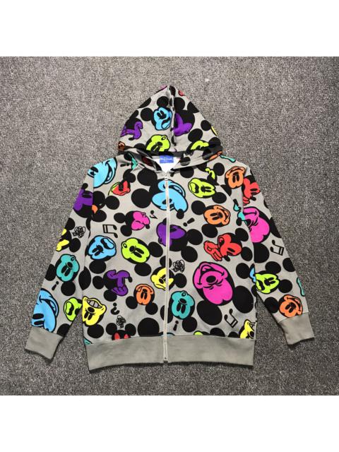Other Designers Vintage - Vintage Disney Mickey Mouse All Over Print Hoodie