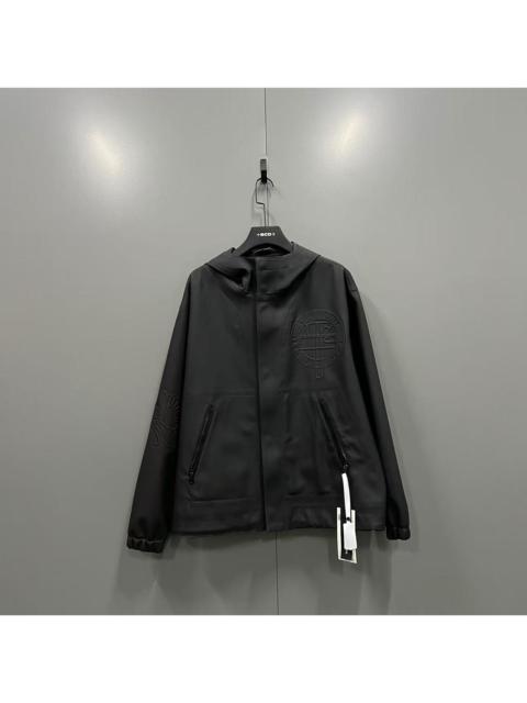 Louis Vuitton LV embossed hooded jacket