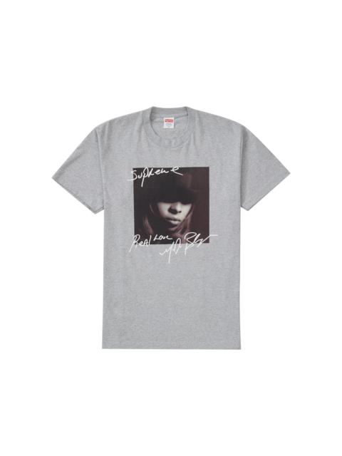 Supreme Supreme Mary J. Blige Tee Heather Grey