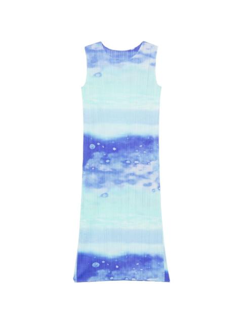 Pleats Please Issey Miyake Pleats Please Issey Miyake Women Pleated Long Dress