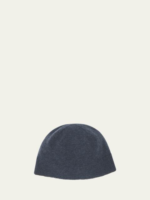 Men's Wool and Cashmere Beanie Hat