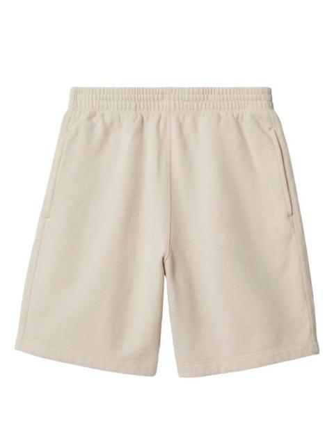 Burberry Burberry Equestrian Knight Design Cotton Shorts