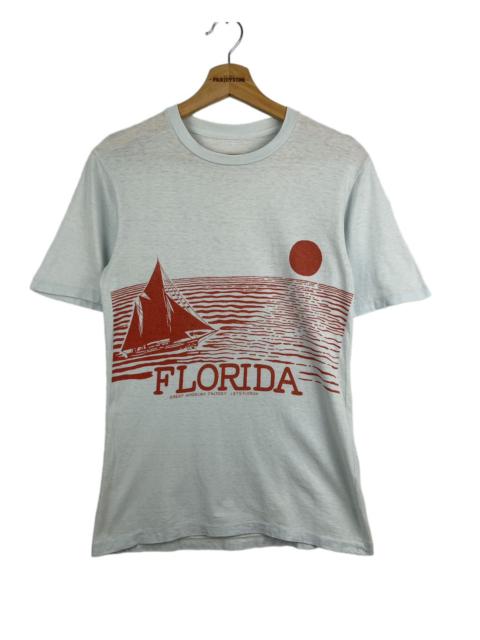 Other Designers Vintage Florida Hawaii Tee White
