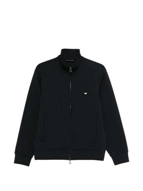 EMPORIO ARMANI Emporio Armani Zip Mock-neck Sweatshirt