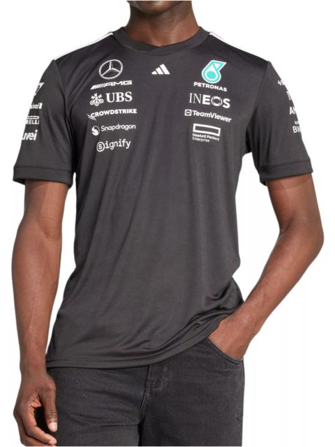 adidas adidas Men's Mercedes F1 Black Replica Driver Jersey