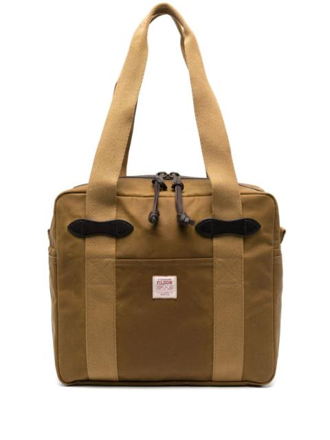 Filson Tin Cloth Tote Bag With Zipper Bags