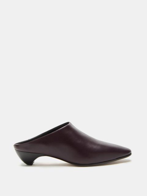 LE MONDE BÉRYL Allegra Mule / Plum Leather