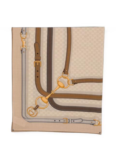GUCCI Gucci Women Printed Silk Foulard