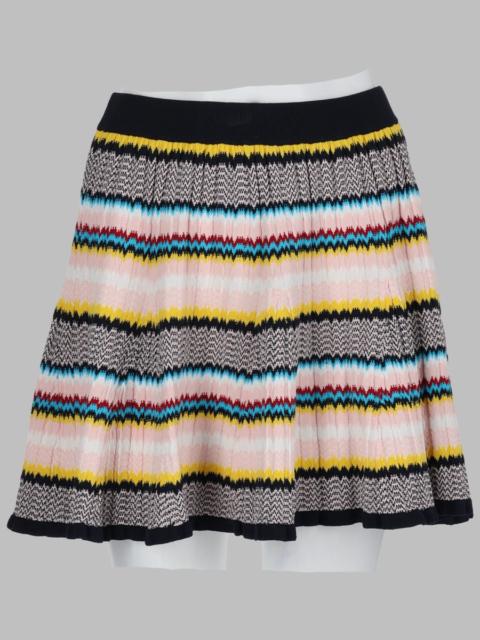 CASABLANCA Casablanca Women Minigonna In Maglia Chevron
