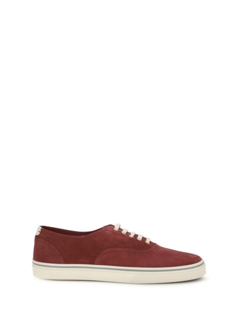 Brunello Cucinelli Brunello Cucinelli Reversed Calfskin Sneakers