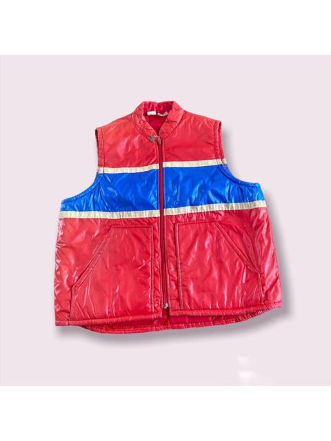 Other Designers VINTAGE HONDA PUFFER MULTI-COLOUR SLEEVELESS