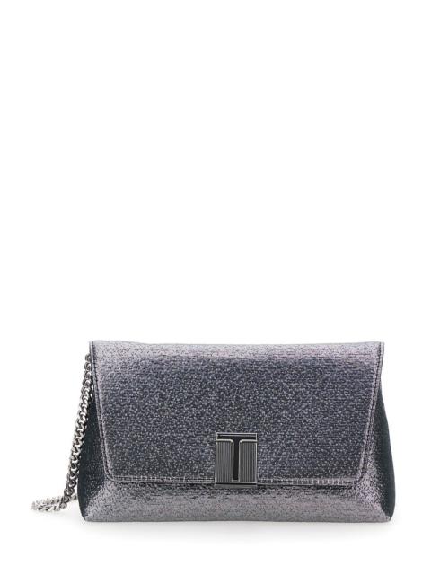 Tom Ford Women Laminated Hammered-Effect Fabric Mini Bag