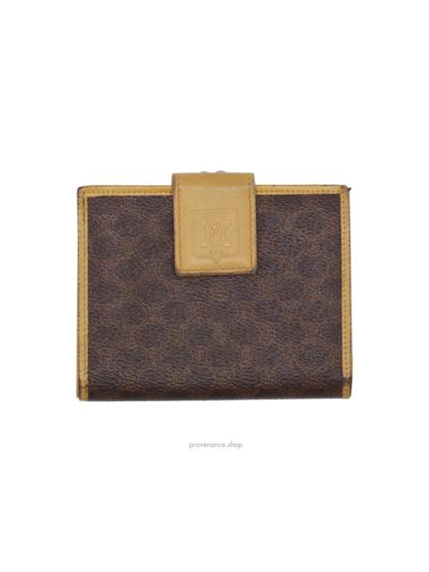 CELINE Celine Snap Wallet - Macadam Triomphe