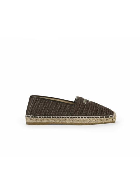 JIMMY CHOO Jimmy Choo Dru Raffia Espadrille Flats