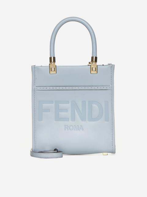 FENDI Fendi Sunshine leather mini tote bag