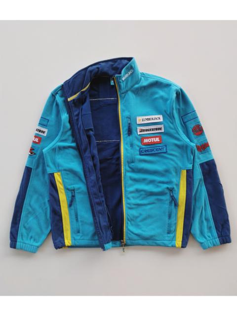 Other Designers Vintage Suzuki Rizla Racing Fleece Jacket Motul Bridgestone